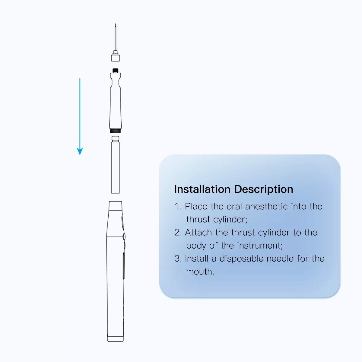 Dental Wireless Painless Anesthesia Pen Oral Local Anesthesia Delivery Device